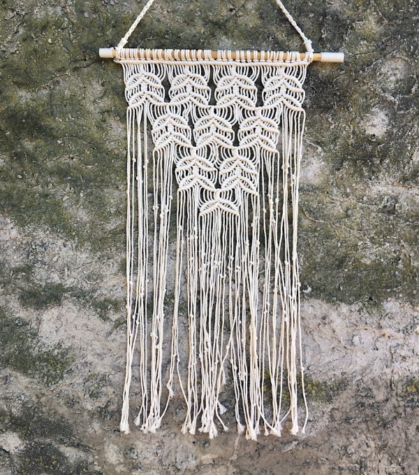 závěsná dekorace macramé Meadow