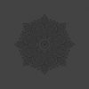 profesionální ultra protiskluzová jógová podložka Mandala Dark Night