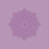 profesionální ultra protiskluzová jógová podložka Mandala Lilac