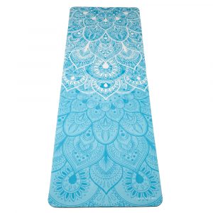 protiskluzová jógová podložka Mandala Turquoise