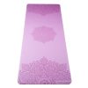profesionální ultra protiskluzová jógová podložka Mandala Lilac
