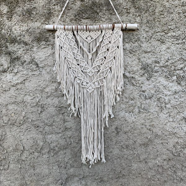 závěsná dekorace na zeď macramé Magic Life detail