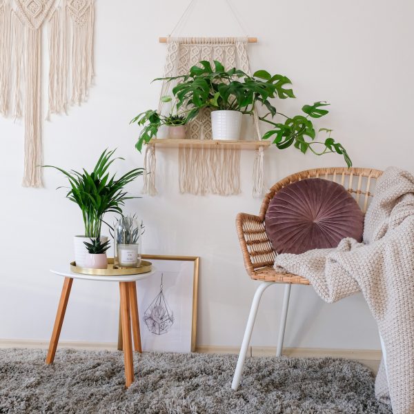 závěsná polička macramé Boho Girl