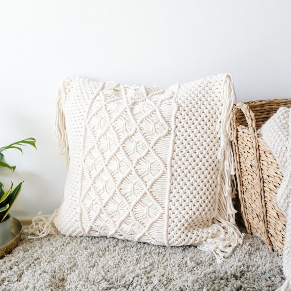 Polštář Macramé Jasmine 50 x 50 cm