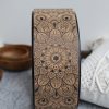 Korkový kruh Mandala recyklovatelný, netoxický