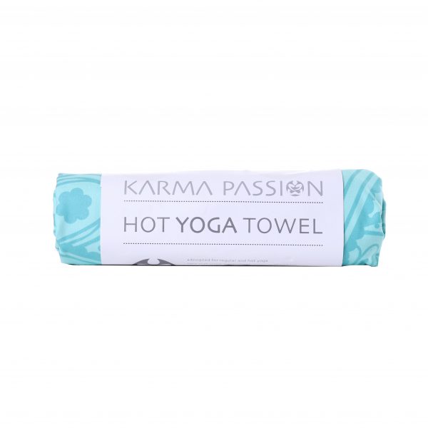 Jógový ručník Mandala Light je lehký, ultra absorbční a neklouzavý