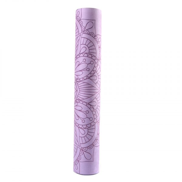 jógamatka Mandala Pink se sametově hladkým povrchem