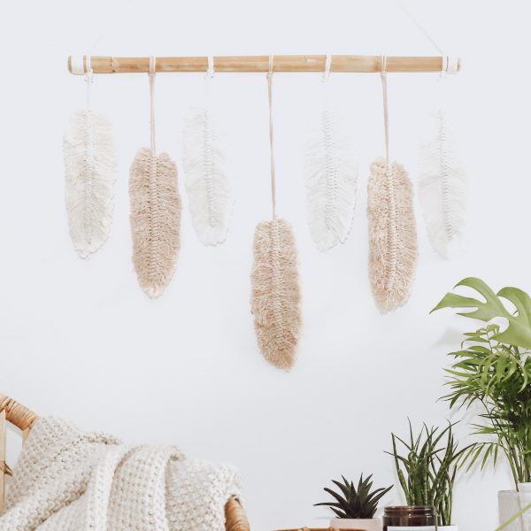 macramé Feathers Everywhere co kus to originál