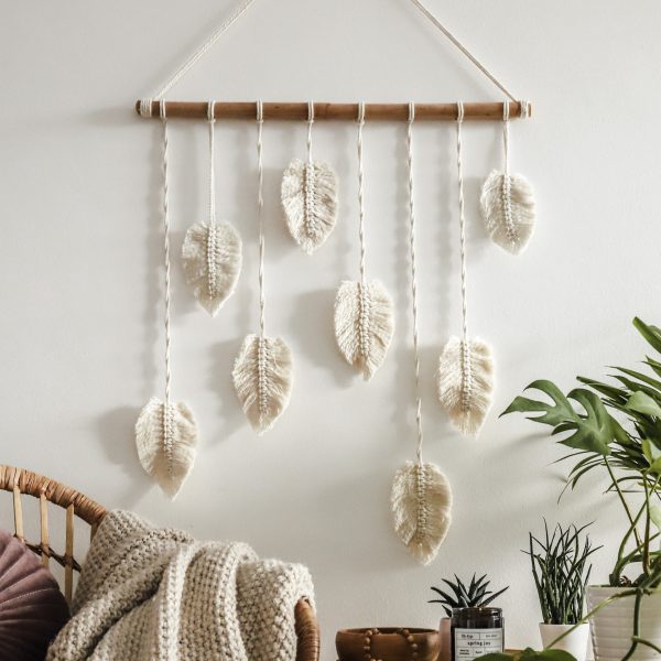 macramé Feathers Love co kus to originál