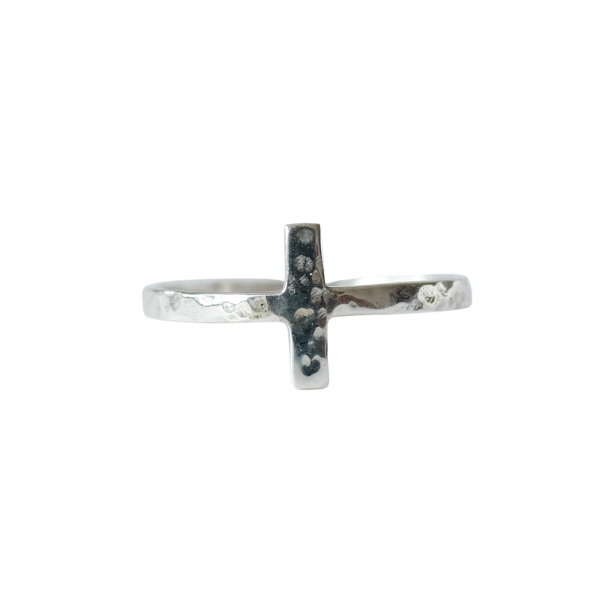 Stříbrný prsten Cross - Image 3