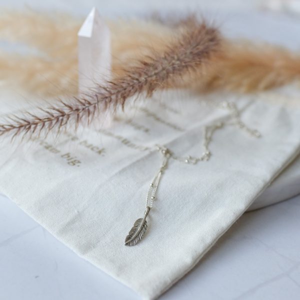 Stříbrný náhrdelník Feathers - Image 5