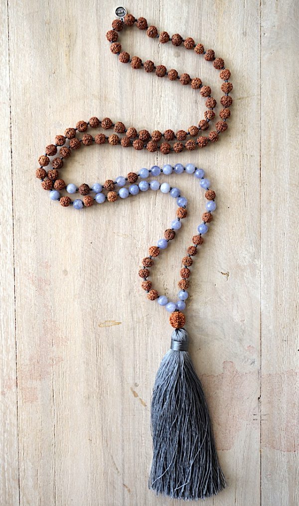 Rudraksha & Achát angelit - Image 2