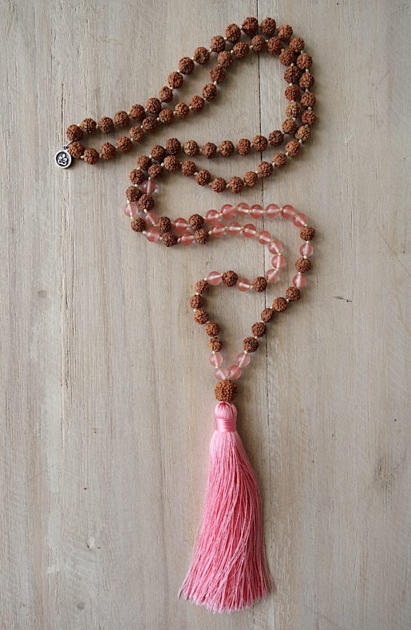 Rudraksha & Křišťál jahodový - Image 2