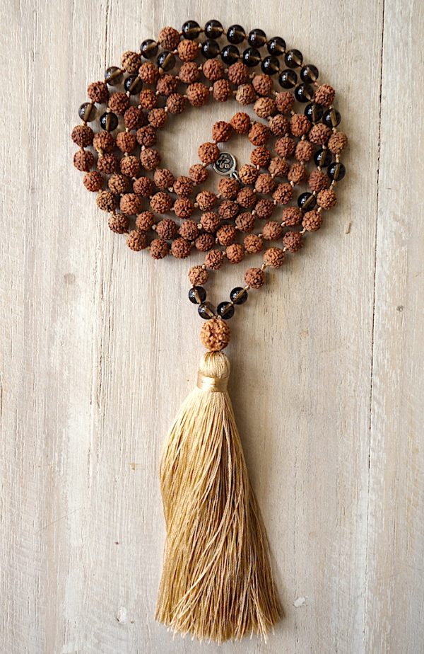 Rudraksha & Křišťál kouřový - Image 3