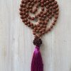 Rudraksha s velkým Bindu - různé barvy střapce - Image 3