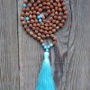 Rudraksha & Amazonit