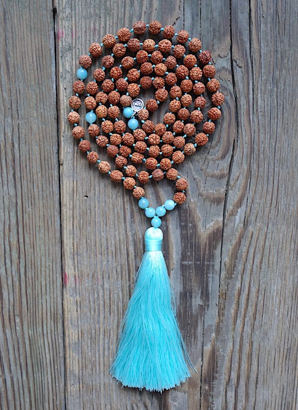 Rudraksha & Amazonit