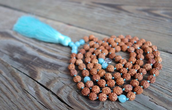 Rudraksha & Amazonit - Image 2