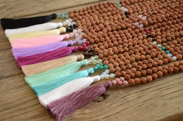 Rudraksha & Sluneční kámen modrý - Image 3