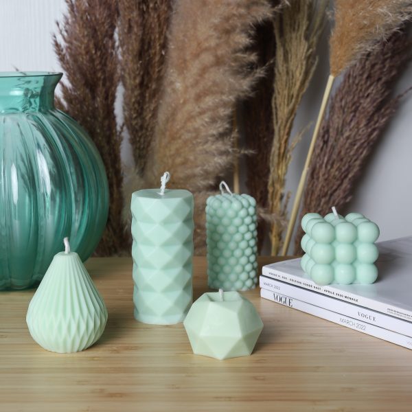 Designová svíčka Cylindr Pomeranč - Image 3