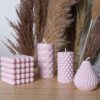 Designová svíčka Cylindr Levandule - Image 4