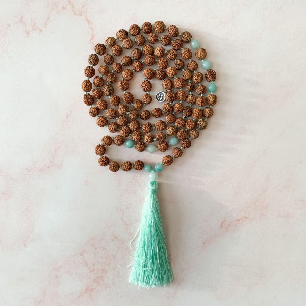 Rudraksha & Amazonit