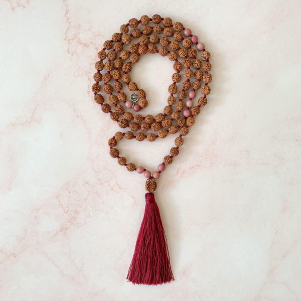 Rudraksha & Rodonit