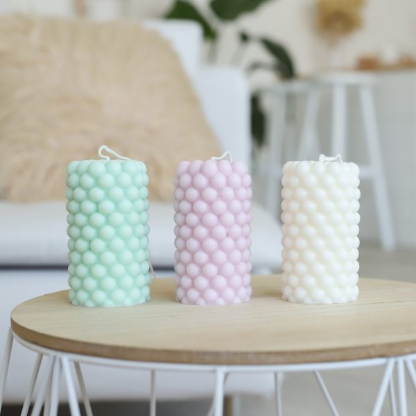 Designová svíčka Cylindr Pomeranč - Image 2