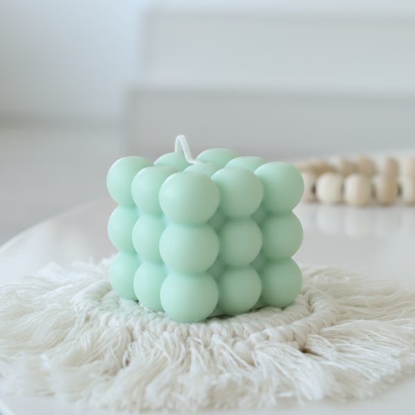 Designová svíčka Bubliny Pomeranč - Image 3
