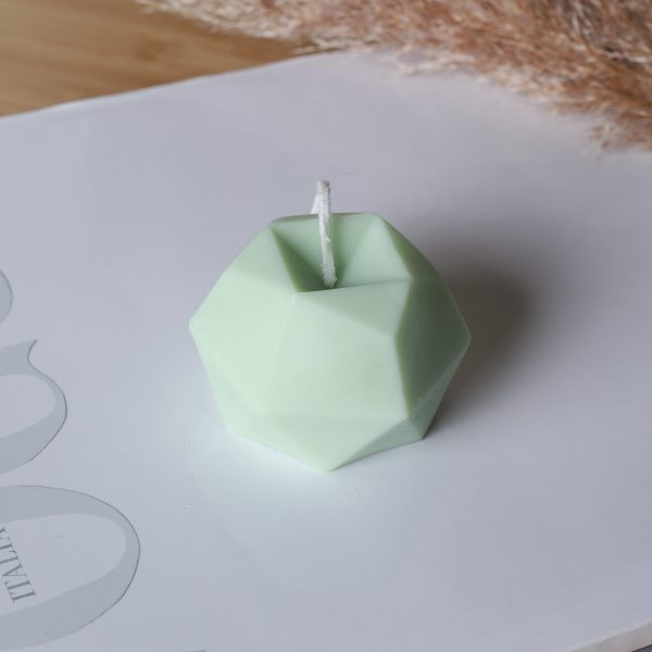 Designová svíčka Hexagon Pomeranč