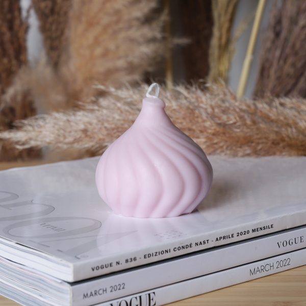 Designová svíčka Pusinka Levandule