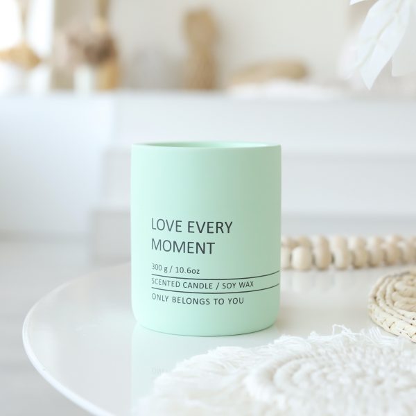 Sojová svíčka Love every moment Šalvěj a Mořská sůl - Image 4