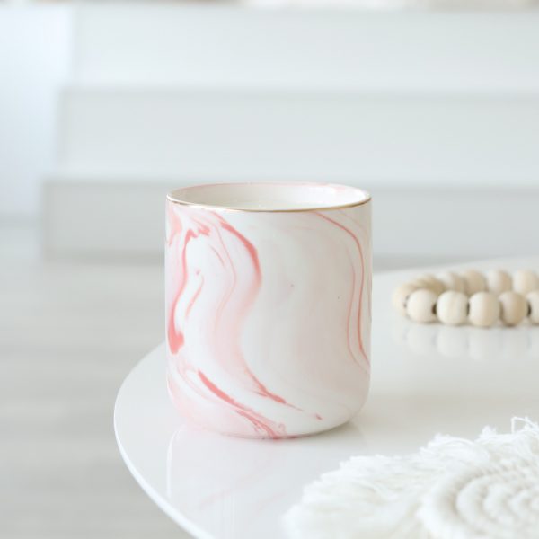 Sojová svíčka Marble Levandule - Image 3