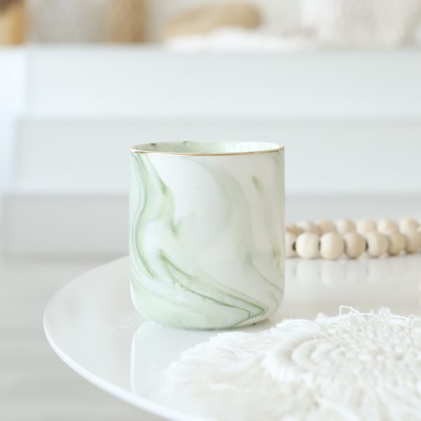 Sojová svíčka Marble Šalvěj a Mořská sůl - Image 3