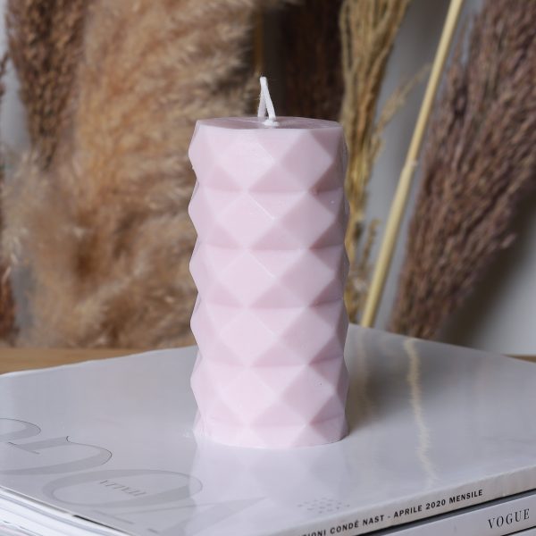 Designová svíčka Diamond Levandule