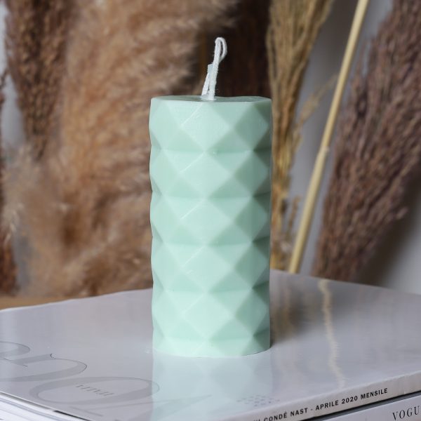 Designová svíčka Diamond Pomeranč