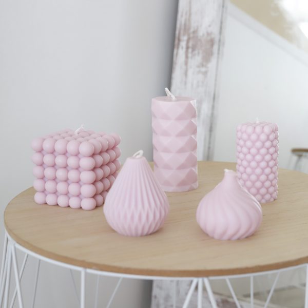 Designová svíčka Cylindr Levandule - Image 7
