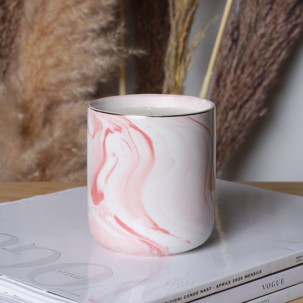 Sojová svíčka Marble Levandule
