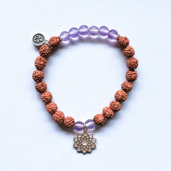Náramek 7.čakra Sahasrara 6mm - Image 3