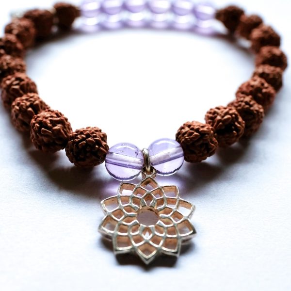 Náramek 7.čakra Sahasrara 6mm - Image 2