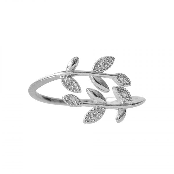 Stříbrný prsten Spring Zirconia - Image 5