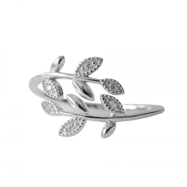 Stříbrný prsten Spring Zirconia - Image 3