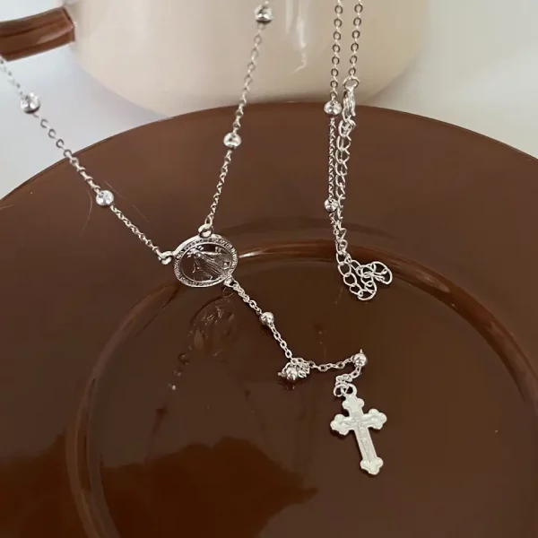 Stříbrný náhrdelník Santa Maria