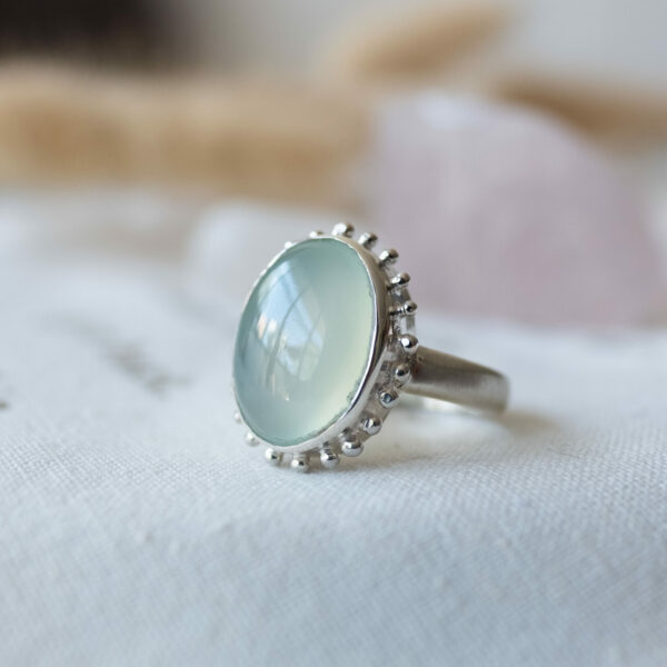 Aura prsten Chalcedon ovál - Image 4
