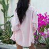 Mušelínová košile Bubble Pink