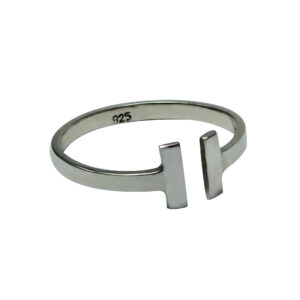 Stříbrný prsten Pure minimalistický design