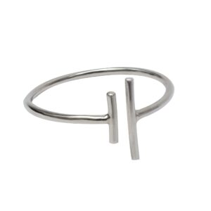 Stříbrný prsten Straight minimlistický design