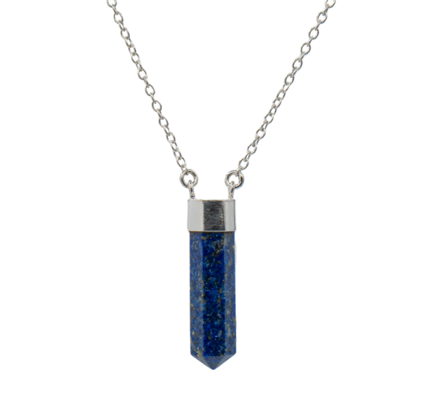 Stříbrný náhrdelník Lapis Lazuli