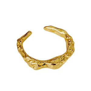 Pozlacené Ear Cuff Tepané cute