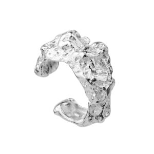 Stříbrné Ear Cuff Tepané